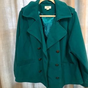 Teal Peacoat 18/20
